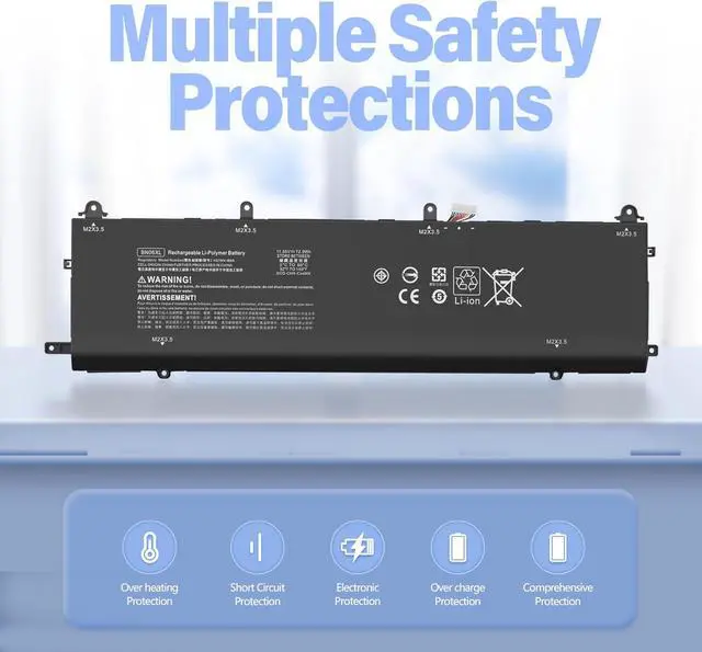 Alt view image 5 of 6 - BN06XL Battery L68299-005 for HP Spectre X360 15 15-EB000 15T-EB000:15-eb0043dx 15-eb0053dx 15-eb1043dx eb0097nr eb0065nr eb0xxx eb0000 Convertible Laptop BNO6XL BN06072XL L68235-1C1 HSTNN-IB9A