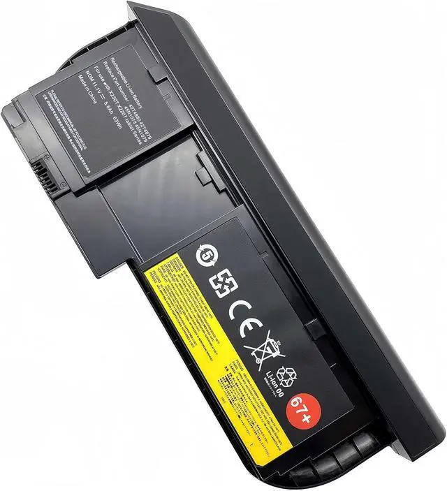 Alt view image 3 of 7 - 45N1079 Laptop Battery Replacement for Lenovo ThinkPad X230T X220T Series Tablet Notebook 0A36316 0A36317 45N1077 45N1074 45N1075 45N1078 45N1076 45N1177 42T4879 67+ 52+ 45N1079