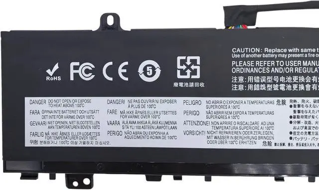 Alt view image 2 of 6 - L22C3PA4 L22M3PA4 L22L3PA4 Replacement Battery Compatible with Lenovo IdeaPad Slim 5-14ABR8 5-16ABR8 5-14IAH8 5-16IAH8 5-14IRL8 5-16IRL8 Series L22B3PA4 5B11N45401 SB11N45426 5B11N45412 -11.52V 56.6Wh