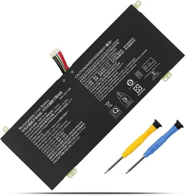 Main image of MULS 4588105-2S 4588106-2S Laptop Battery Replacement for Dynabook Satellite Pro C50-H-103 C50-E-105 C50D-B-115 C50D-B-10D Medion Akoya E15403 30027586 Series 40071698 40072215 4588106 7.6V 45.6Wh