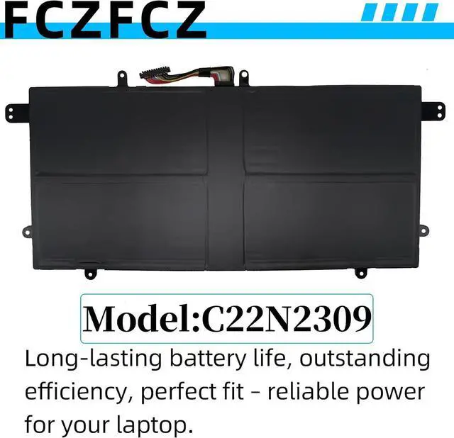 Alt view image 7 of 7 - C22N2309 Battery 78Wh 10032mAh Replacement for Asus TUF Gaming A14 FA401WU FA401WV FA401WI FA401UU FA401UV / Zenbook S 16 UM5606 / ProArt PX13 HN7306 Series 2ICP4/60/120-2 7.78V 4-Cell