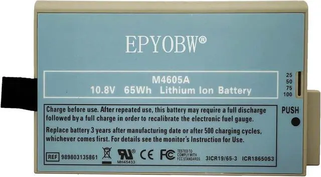 Main image of M4605A Battery 65Wh 01-02-0818 4800-017 989803135860 989803135861