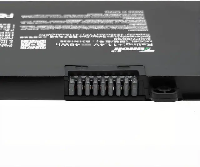 Alt view image 4 of 6 - Tanch Genuine Battery B31N1535 3ICP7/60/80 0B200-02020000 0B200-02020100 LP31LG141-1 for ASUS Zenbook UX310U UX310UA UX310UQ UX310UF UX410UQ UX410UA UX410UF RX310UA7100 7200 RX310UQ7200 Ohter U4000UQ