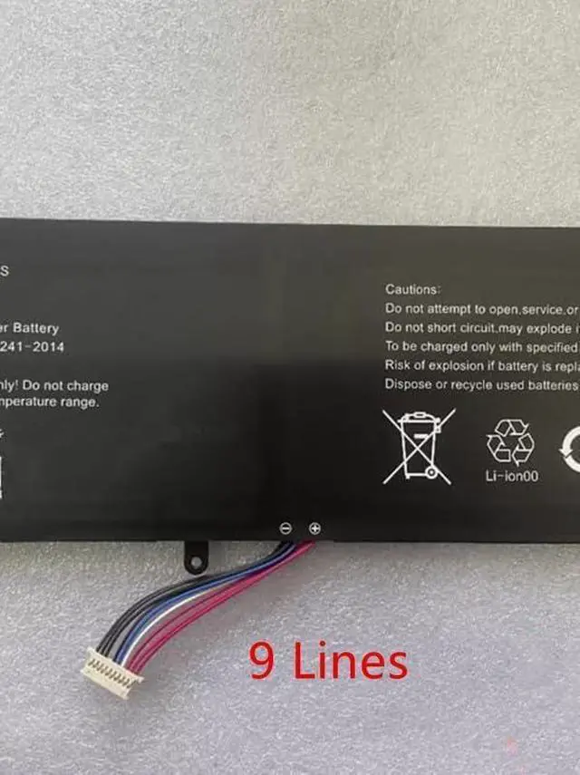 Alt view image 3 of 4 - Civhomy Replacement NV-4776127-2S Battery Compatible with NV-4774126-2S UTL4776127-2S ZL4776127-2S Smartbook 141 Smartbook 145 M-SB145 C2 Z142 PC208PC209 7.4V, 5000mAh/37Wh(10Pins 9Lines)