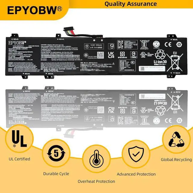 Alt view image 6 of 7 - L24B4PK4 Laptop Battery 60Wh L24N4PK3 L24M4PK6 SB11Q02048 5B11Q02042 | Compatible with Lenovo LOQ 15IRX10 15AHP10 17IRX10 Series SB11Q02056 5B11Q01993 SB11Q02001 5B11Q02044 SB11Q02048 5B11Q02042