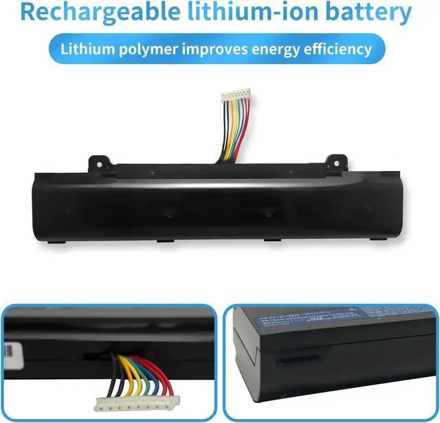 Alt view image 3 of 6 - AL15B32 Laptop Battery Replacement for Acer Aspire V15 DG2 V5-591G T5000 Series(11.1V 56Wh)