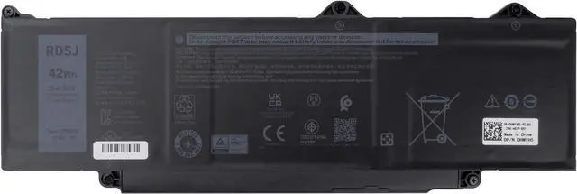 Main image of 45Wh CGR6V 55JWC Laptop Battery for Dell Pro 16 Plus PB16250 PB16255 PC16250 / Pro 14 Plus PB14250 PB14255 PC14250 / Pro 13 Plus PB13250 Series 01W6F 2CVPR 01W31D 1W31D 4FC3J X95KV 0M9HTK 0RF5VP VMV83