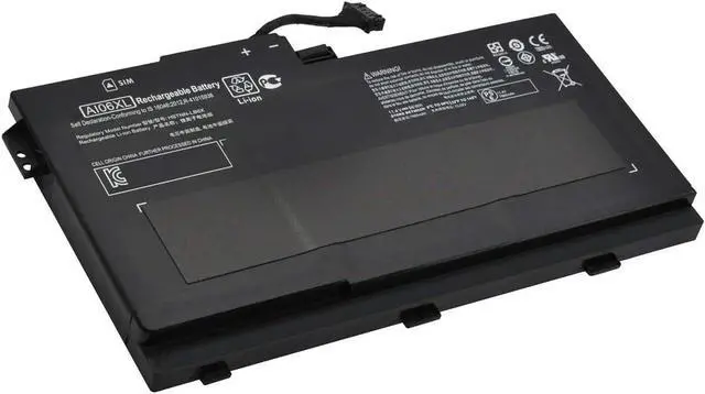 Alt view image 3 of 5 - AI06XL HSTNN-LB6X HSTNN-C86C 808397-421 808451-001 808451-002 AI06096XL Laptop Battery Replacement for HP ZBook 17 G3 Series Notebook (11.4V 96Wh)