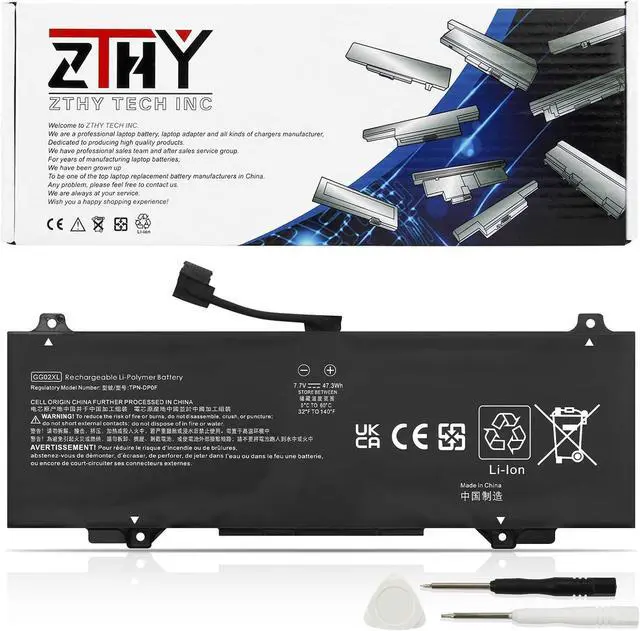 Main image of GG02XL Laptop Battery Replacement for HP Fortis 14 G10 G10EE G11 G11EE x360 11 G4 Chromebook Fortis 14 G11 x360 11 G4 Series GG02047XL M25914-005 M25863-2D1 M25863-2E1 M25863-AC1 TPN-DB0F 47.3Wh 7.7V
