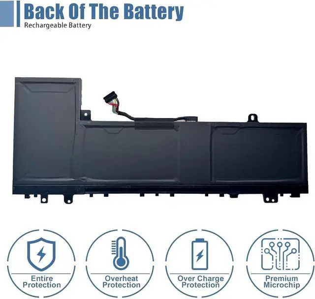 Alt view image 4 of 6 - L23B3PK1 Laptop Battery Replacement for Lenovo IdeaPad Slim 5-14AHP9 5-14Q8X9 5-14IMH9 5-14IRU9 5-15IRU9 5-15IRH9 5-15IRH9R 5-16AHP9 5-16IMH9 5-16IRU9 Series 5B11M51944 11.31V 57Wh 5040mAh
