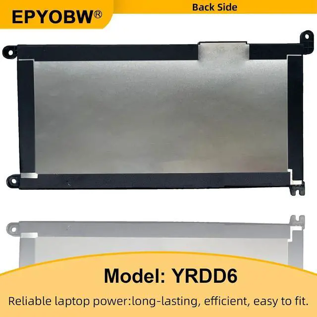 Alt view image 6 of 6 - YRDD6 Laptop Battery 42Wh 0YRDD6 1VX1H VM732 | Compatible with Dell Latitude 3310 2-in-1 / Inspiron 5481 5482 5591 2-in-1 / 3493 3582 3793 5480 5584 7586 / Vostro 3491 5481