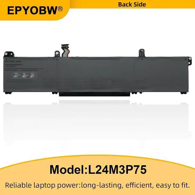 Alt view image 6 of 6 - L24M3P75 Laptop Battery 57Wh 5040mAh 11.31V 3-Cell Compatible with Lenovo ThinkPad P14s Gen 6 / ThinkPad P16s Gen 4 Series SB11M89919 5B11M90118 L24D3P78 SB11M89920 5B11M90119
