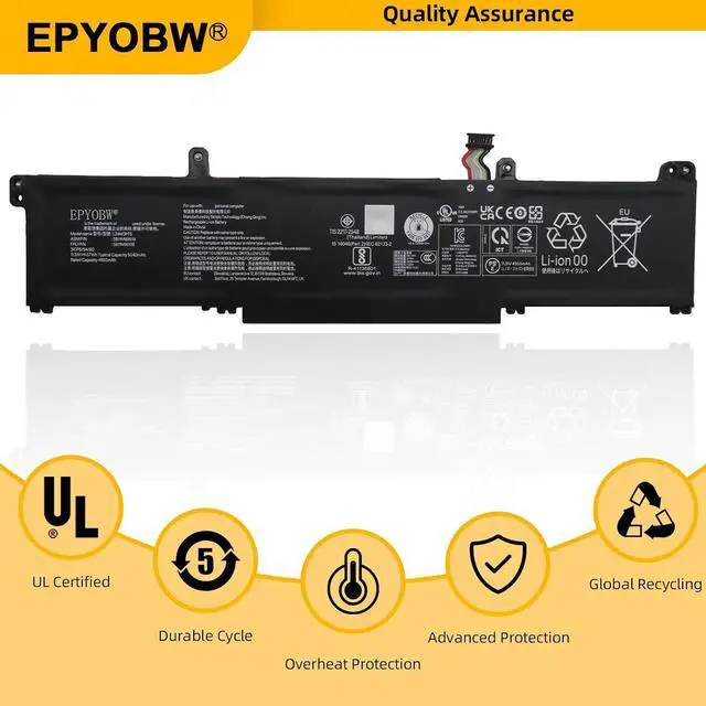 Alt view image 5 of 6 - L24M3P75 Laptop Battery 57Wh 5040mAh 11.31V 3-Cell Compatible with Lenovo ThinkPad P14s Gen 6 / ThinkPad P16s Gen 4 Series SB11M89919 5B11M90118 L24D3P78 SB11M89920 5B11M90119