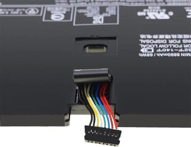 Alt view image 4 of 6 - Tanch Genuine L16M4P60 L16C4P61 5B10N01565 5B10N17665 5B10W67249 SB10W67429 2ICP4/53/129-2 Laptop Battery for Lenovo Yoga 920 920-13IKB 920 13 Yoga 6 PRO 6 Pro-13 6 Pro-13IKB 7.68V 9120mAh 70W