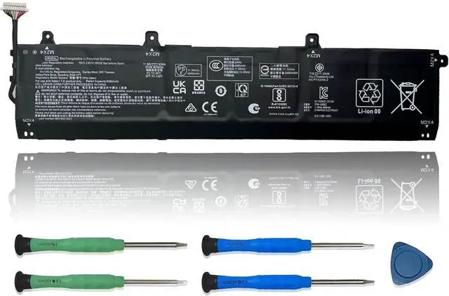 Main image of IR06XL Laptop Battery Replacement for HP ZBook Power G7 G9 G10 Mobile Workstation ZBook Power G10 A Series TPN-DB0C IR06083XL M02029-005 M01523-2C2 M01523-2C1 11.58V 83Wh 6880mAh