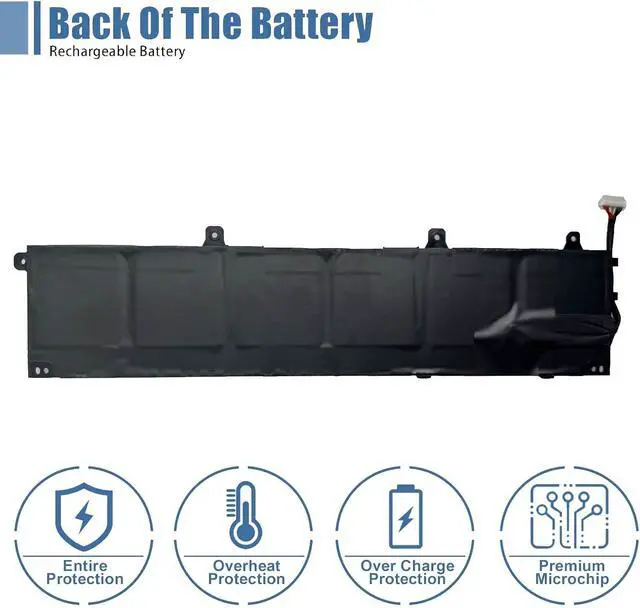 Alt view image 4 of 6 - IR06XL Laptop Battery Replacement for HP ZBook Power G7 G9 G10 Mobile Workstation ZBook Power G10 A Series TPN-DB0C IR06083XL M02029-005 M01523-2C2 M01523-2C1 11.58V 83Wh 6880mAh