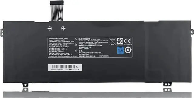 Main image of PFIDG-00-13-3S2P-0 PFIDG-03-17-3S2P-0 Battery Compatible for GETAC S2 UMI Air S1 Plus Code01 for Medion Erazer Beast X10 for Tongfang GM7MPHP for Tuxedo Pulse 15 (11.55V 91.24Wh)