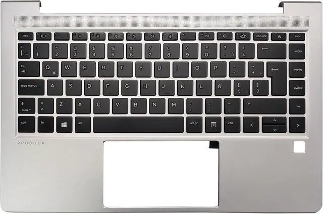 Main image of Laptop Latin Keyboard Compatible for HP ProBook 440 G9 445 G9 No Backlit Palmrest Upper Cover 4BX8STATP10