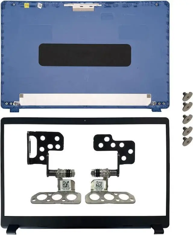 Main image of New RONMAFI Blue/Red LCD Back Cover for Acer Aspire 3 A315-42 A315-42G A315-54 A315-54K A315-56 N19C1 Rear Lid TOP Case/Front Bezel/Screen Hinges (Blue A Cover+B+Hinges+Screws)