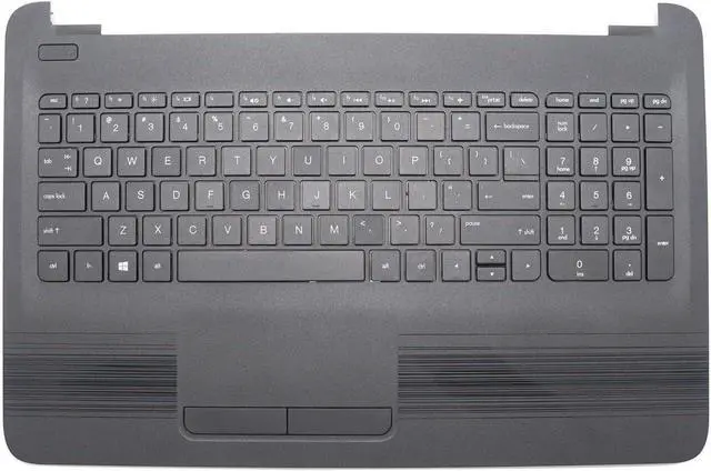 Main image of New Palmrest For HP 15-AC 15-BA 15-BN 15-AF 15-AY 250 255 256 G4 G5 15-AF113CL 15-AY041WM 15-AY103DX 15-AC121DX 15-BA018WM 15-BN070WM Upper Case with Keyboard Touchpad 855027-001 813974-001 816794-001