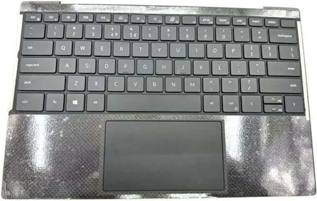 Main image of New for XPS 13 9300 9310 Laptop Palmrest Upper Case US Backlight Keyboard Cover C Lid 0Y75C4 Y75C4