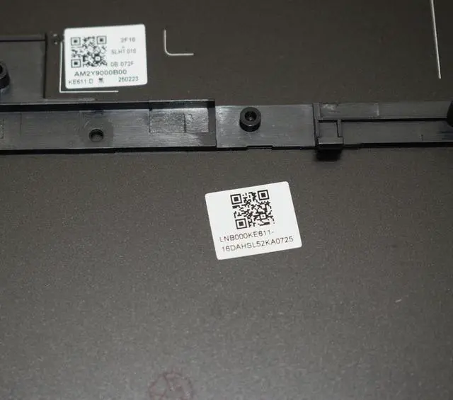 Alt view image 5 of 6 - New for Thinkpad E16 Gen 1 21JN 21JQ Laptop Bottom Cover Lower Case D Lid AL 5CB1M21472 AM2Y9000B00 Black