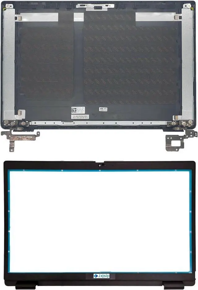 Alt view image 2 of 3 - Replacement LCD Back Cover Top Lid Front Bezel with Hinges for DELL Latitude 15 3520 E3520 Series Laptop 017XCF 0WXN5F 04Y37V 17XCF WXN5F 4Y37V