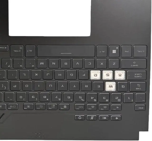 Alt view image 7 of 7 - New Replacement for ASUS TUF Dash 15 FA507/FX507 Series FA507R/RC/RE & FX507Z/ZM/ZR Laptop Palmrest Upper Case Backlit Keyboard Assembly Part 90NR0951-R31 90NR09F4-R31US0 6070B2137812 (Single Color)