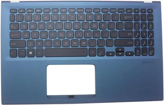Main image of New Replacement Palmrest for Asus Vivobook 15 F512D X512D X512F X512U X512J F512F S512F S512U K512 A512 F512J F512JA Upper Case with Backlit Keyboard US 90NB0K96-R32US0 90NB0M96-R32US0
