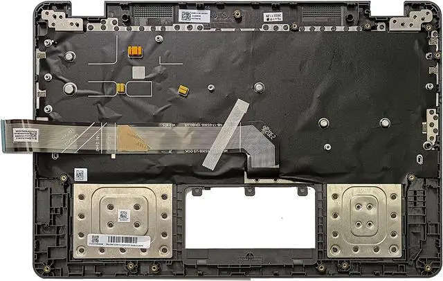 Main image of Replacement for Lenovo Chromebook 14e Gen 2nd 82M1 82M2 Laptop Upper Case Palmrest Keyboard Assembly Part 11.6" 5M11C89153 Top Cover Grey