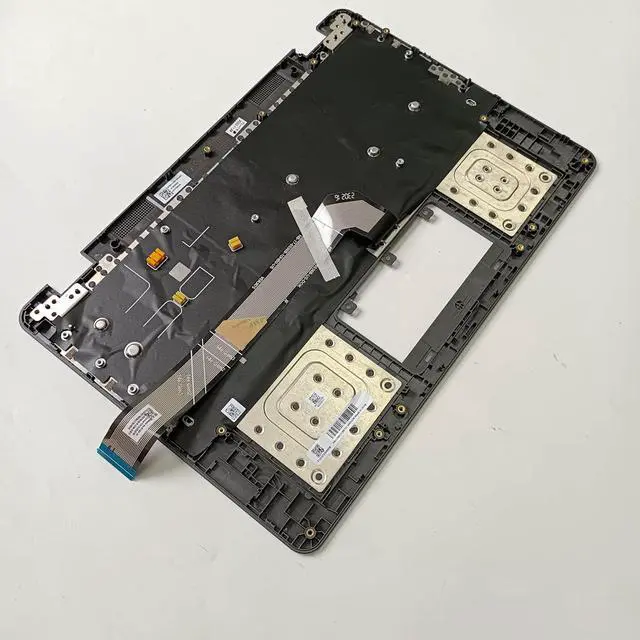Alt view image 7 of 7 - Replacement for Lenovo Chromebook 14e Gen 2nd 82M1 82M2 Laptop Upper Case Palmrest Keyboard Assembly Part 11.6" 5M11C89153 Top Cover Grey