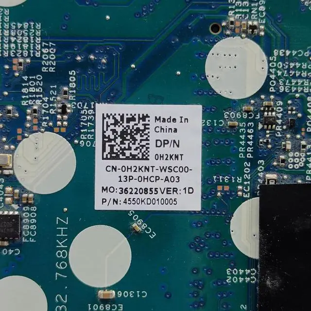 Alt view image 5 of 7 - Replacement for Dell Latitude 3410 Motherboard Mockingbird-L CML UMA 6L 19746-1 System Board 5205U Processor 0H2KNT H2KNT