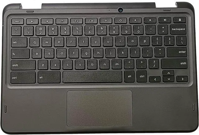 Alt view image 4 of 7 - Replacement for Dell Chromebook 11 3110 2in1 Laptop Upper Top Cover Case Palmrest Keyboard Touchpad Assembly Part 0P3NG2 P3NG2(WFC)