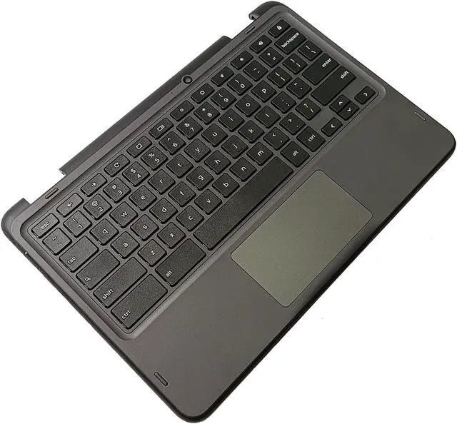Alt view image 6 of 7 - Replacement for Dell Chromebook 11 3110 2in1 Laptop Upper Top Cover Case Palmrest Keyboard Touchpad Assembly Part 0P3NG2 P3NG2(WFC)