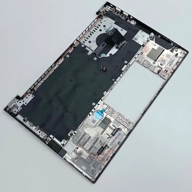 Alt view image 6 of 7 - Replacement Laptop Upper Case Palmrest Non-Backlit Keyboard Assembly Part for HP Elitebook 845 G7 845 G8 M15209-001 M52492-001 Black