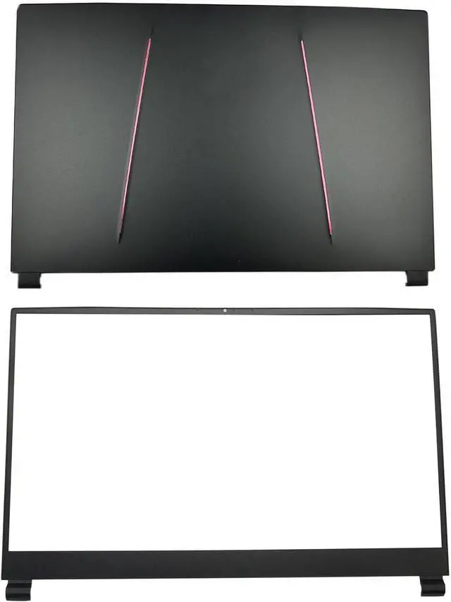 Main image of LCD Back Cover & Bezel Replacement for MSI GE75 GP75 GL75 9SD 9SE MS-17E1 | Size 17.3",Replacement For MSI GE75 GP75 GL75 9SD 9SE MS-17E1 MS-17E9 E4 E7 Fits For 3077E2A213 3077E2A211