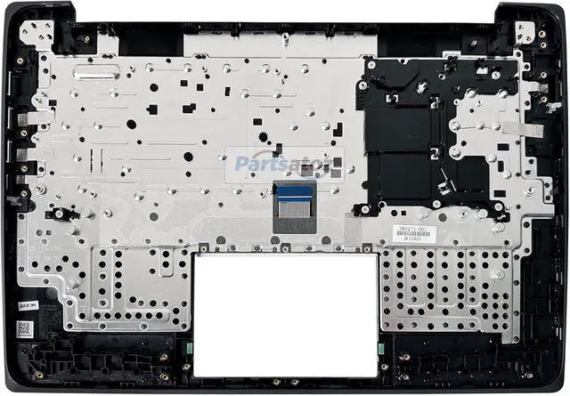 Alt view image 3 of 7 - Laptop Replacement Palmrest Upper Case Top Cover Keyboard Bezel with US Keyboard Assembly for HP Fortis 14 G11 TPN-Q294 Chromebook N83274-001