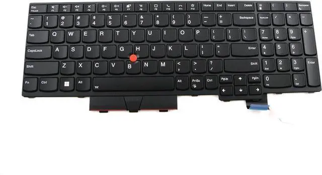 Main image of Bayjebu Parts for Lenovo ThinkPad T15p P15v Gen 1 2 3 Keyboard US English Backlit Black 5N20X22916