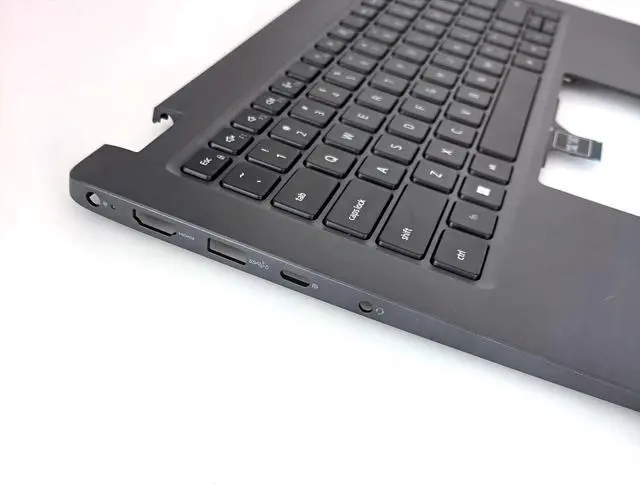 Alt view image 4 of 5 - Replacement Upper Case Palmrest for Dell Latitude 3440 E3440 Series Laptop Non-Backlit Keyboard Assembly Top Cover R2DCD 0R2DCD Gray