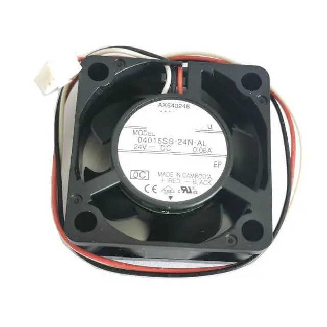 Alt view image 2 of 5 - Laptop Parts 24V Fan for NMB 04015SS-24N-AL 4015 0.08A 4CM Cooling 1606KL-05w-b59 1606KL-05w-b49 1606KL-05w-b39 04015SS-24m-AL(04015SS-24N-AL)