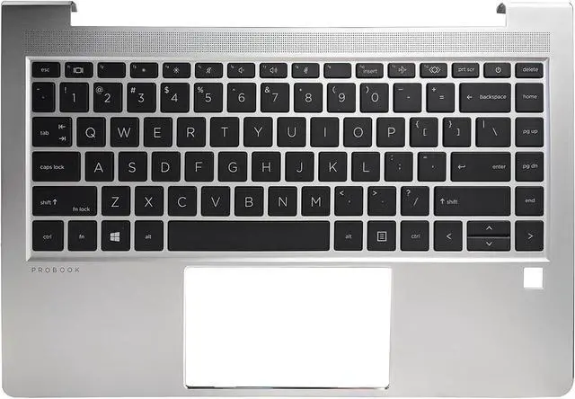 Main image of NEW for HP ProBook 645 G8 640 G8 Spanish/Latin/US Laptop Keyboard palmrest Upper Cover (US NO Backlit)