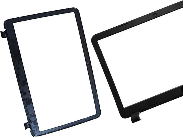 Alt view image 3 of 3 - NEW for HP 250 255 256 G3 15-G 15-R 15-T 15-H Matte Black LCD Back Cover + Front Bezel + Hinges
