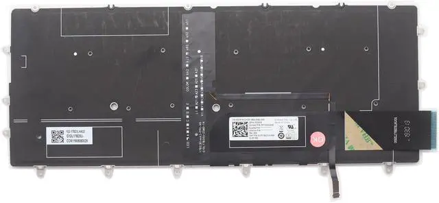 Alt view image 4 of 4 - New Replacement Laptop Keyboard for Dell XPS 13 9370 9380 13-9370 13-9380 9380-7660SLV-PUS P82G XPS 13 7390 (Not for 7390 2-in-1) Backlit US 3CM18 03CM18 NSK-EN0BC