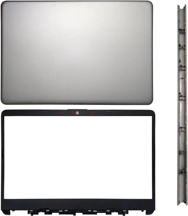 Main image of Laptop Silver LCD Top Back & Bezel & Hinges Cover Case Compatible for HP Pavilion 14-DQ 14-FQ 14S-DR 14S-FR TPN-Q221 TPN-Q242 L64911-001 M03788-001 L66227-001 L66228-001 L64911-001