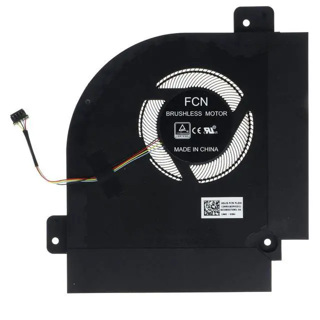 Alt view image 3 of 6 - CPU & GPU Cooling Fan for Asus Rog Mothership GZ700 GZ700GX 13NR0180P01011 13NR0180P02011