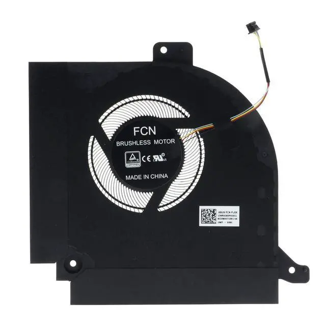 Alt view image 5 of 6 - CPU & GPU Cooling Fan for Asus Rog Mothership GZ700 GZ700GX 13NR0180P01011 13NR0180P02011