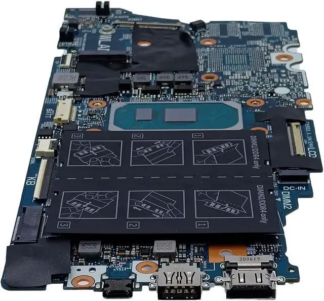 Alt view image 4 of 7 - Replacement for Dell Inspiron 7500 2-in-1 Motherboard Hellcat 15MS ICL 8L 19789-1 System Board i7-1065G7 Processor 0DG9M2 DG9M2