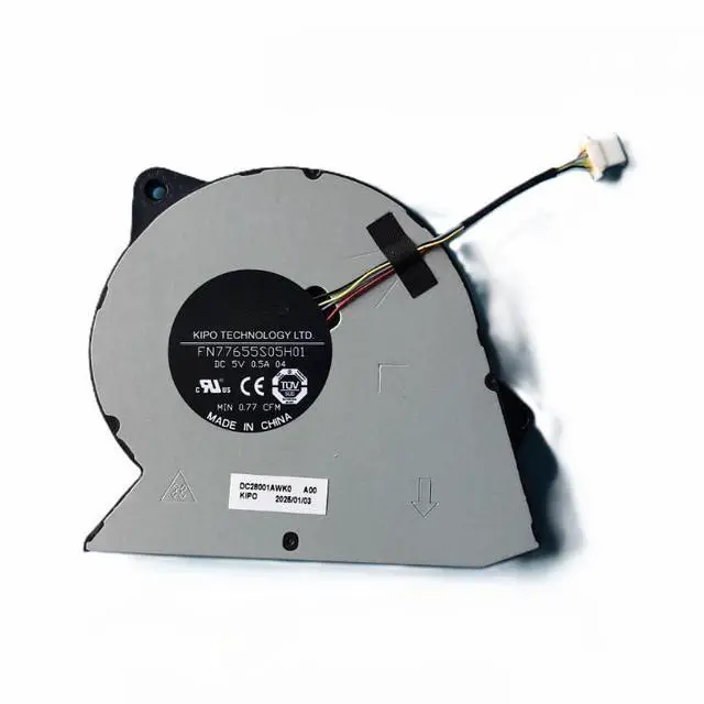 Alt view image 2 of 2 - New for Inspiron16 Vostro16 5640 5645 7640 P131F P132F Laptop Cooling Fan DC5V 0.5A 0P85J6 P85J6