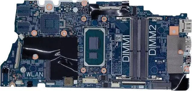 Alt view image 3 of 7 - Replacement for Dell Inspiron 7506 2-in-1 Motherboard Hellcat 15 MS TGL 8L 19859-1 System Board i7-1165G7 Processor 0VK62X VK62X