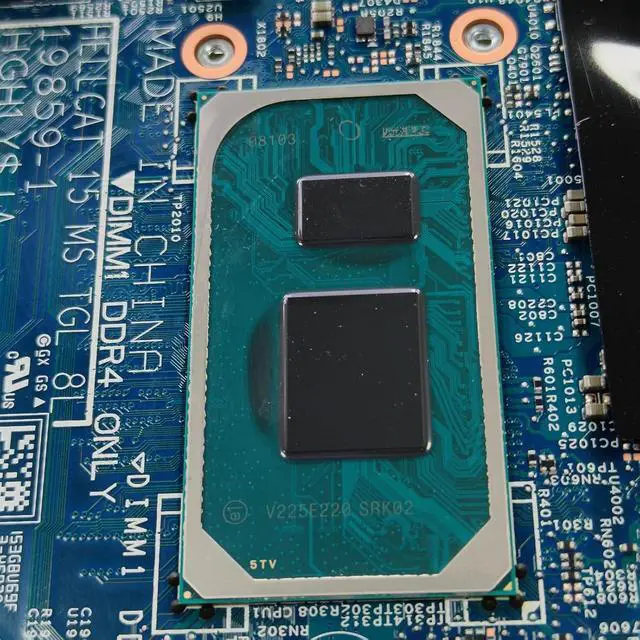Alt view image 7 of 7 - Replacement for Dell Inspiron 7506 2-in-1 Motherboard Hellcat 15 MS TGL 8L 19859-1 System Board i7-1165G7 Processor 0VK62X VK62X